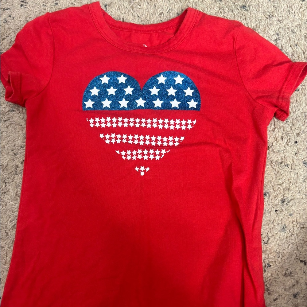 Girl’s patriotic shirt